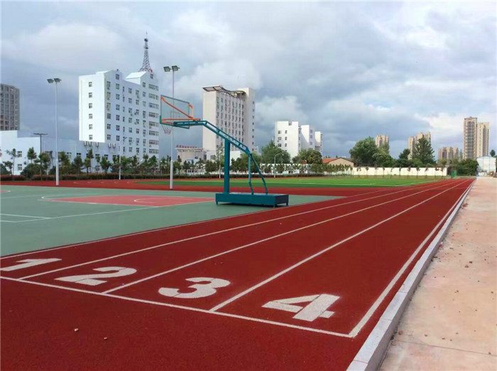 麻城公安局塑膠跑道